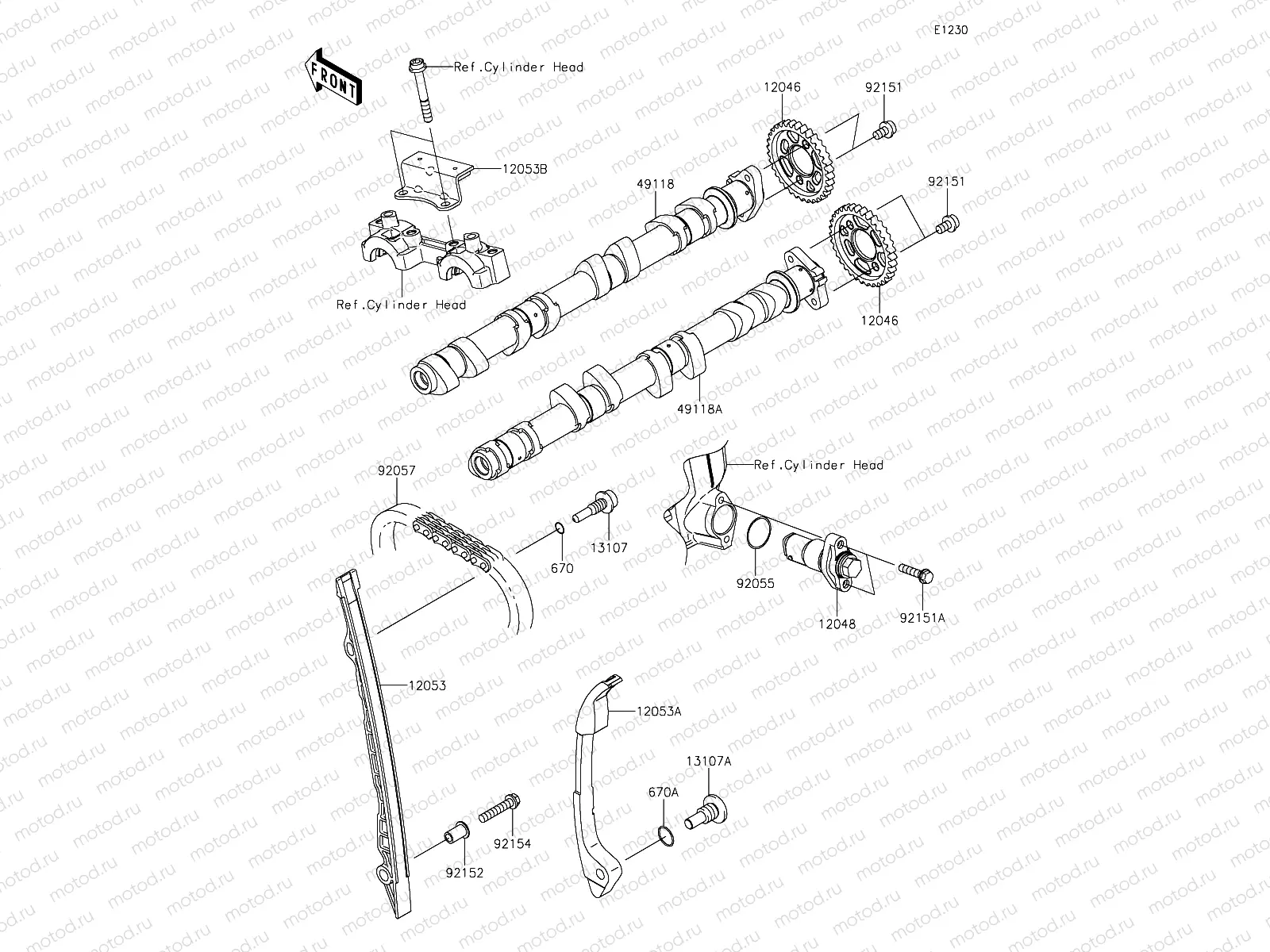 Camshaft(s)/Tensioner