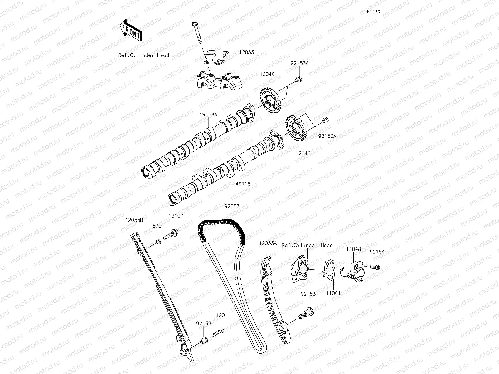 Camshaft(s)/Tensioner