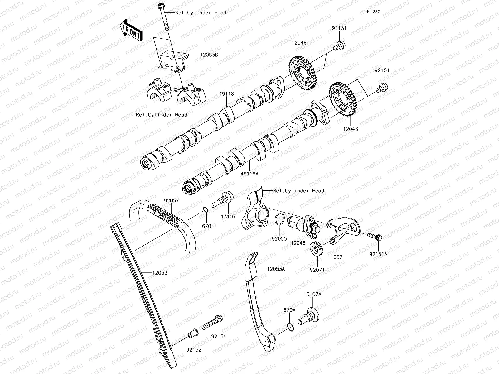 Camshaft(s)/Tensioner