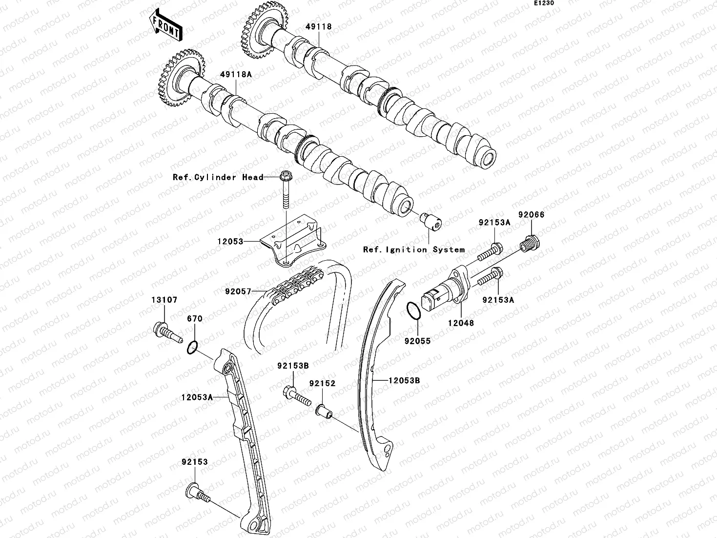 Camshaft(s)/Tensioner