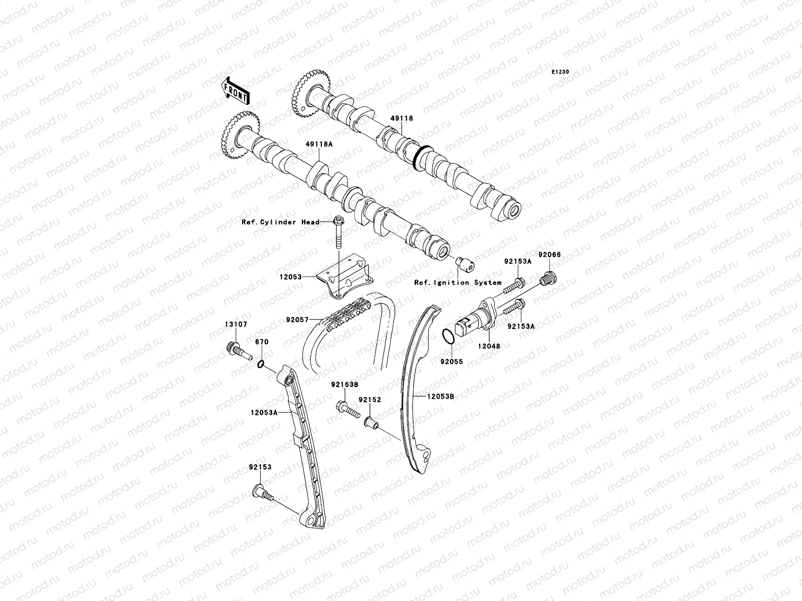 Camshaft(s)/Tensioner