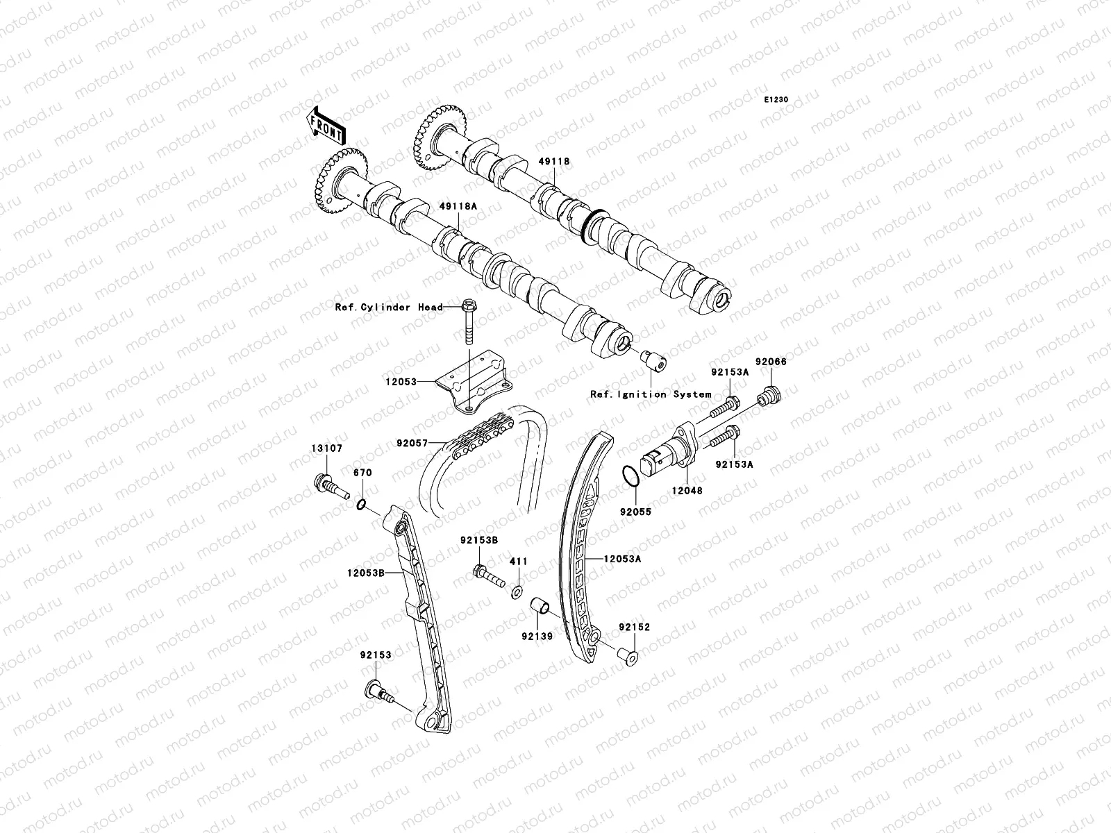 Camshaft(s)/Tensioner