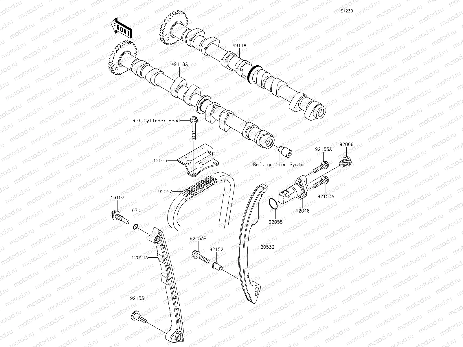 Camshaft(s)/Tensioner