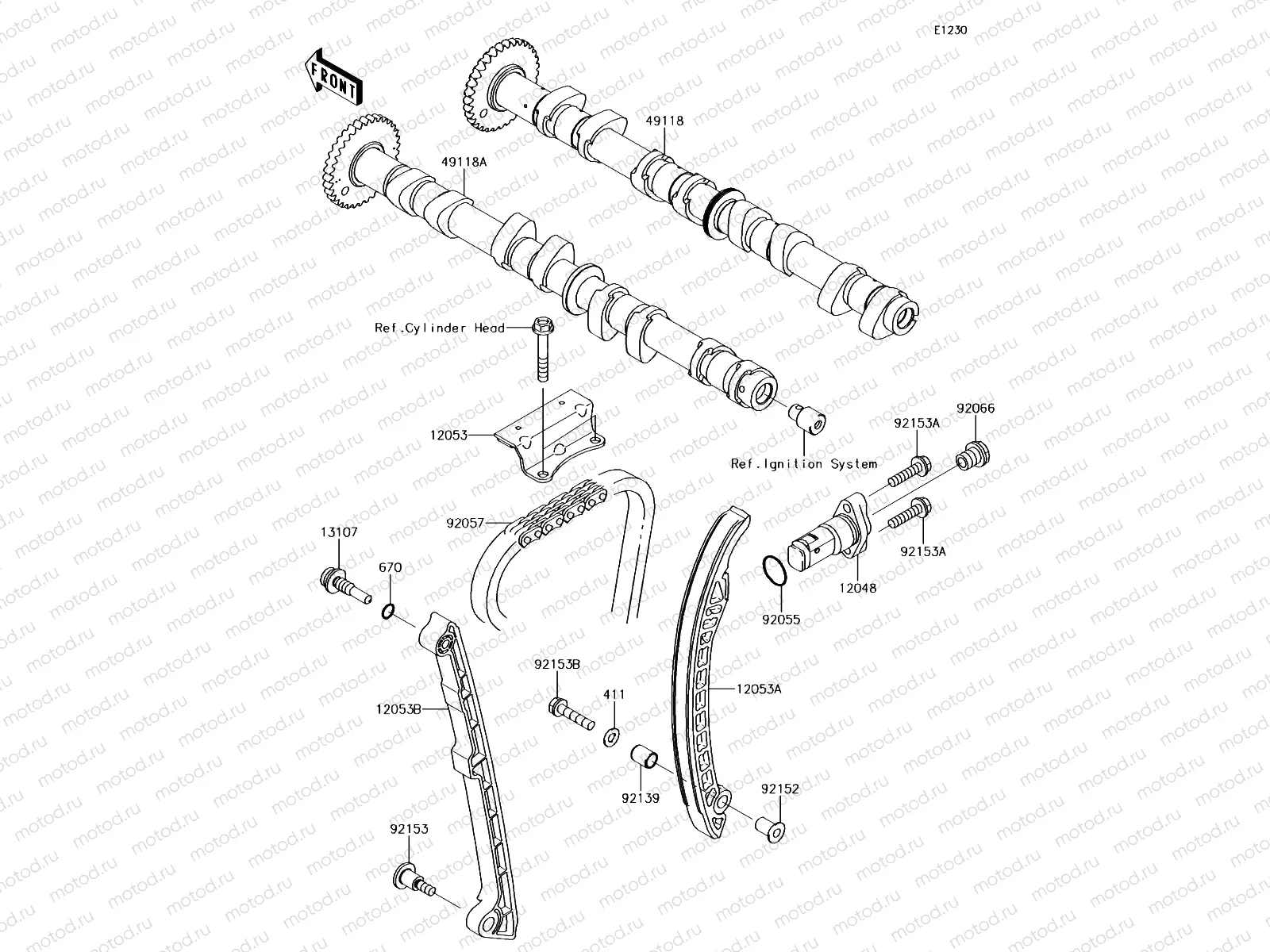 Camshaft(s)/Tensioner