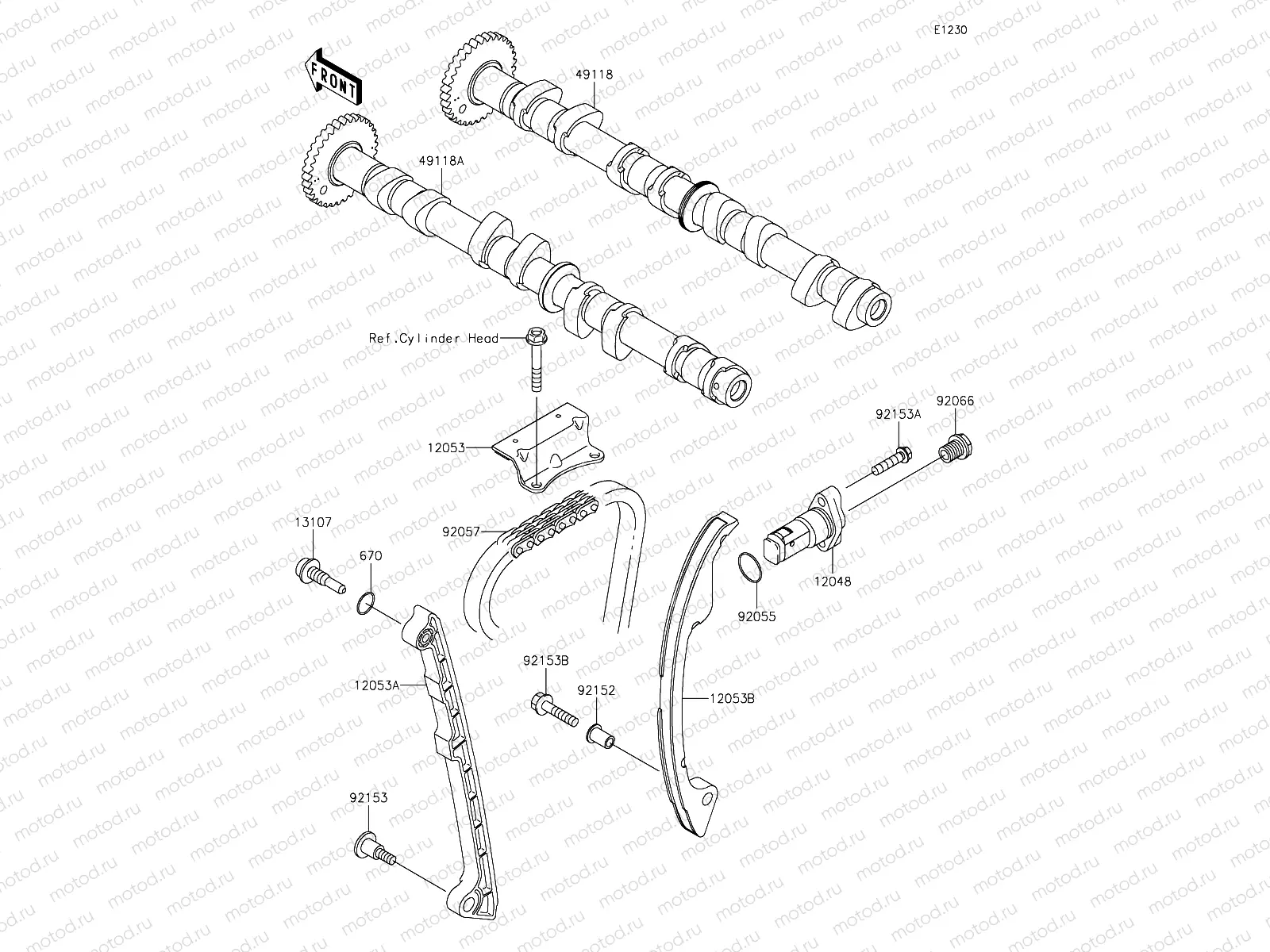 Camshaft(s)/Tensioner
