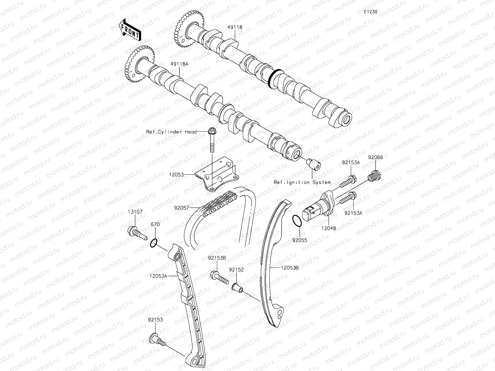 Camshaft(s)/Tensioner