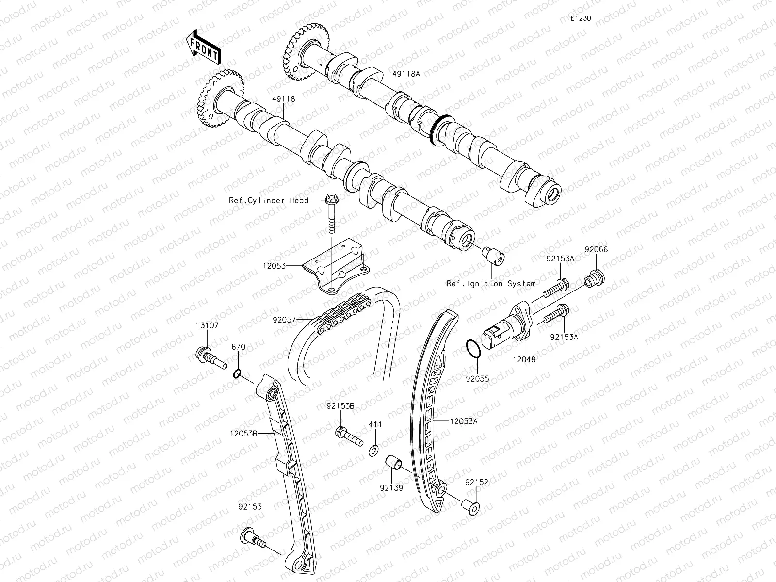 Camshaft(s)/Tensioner