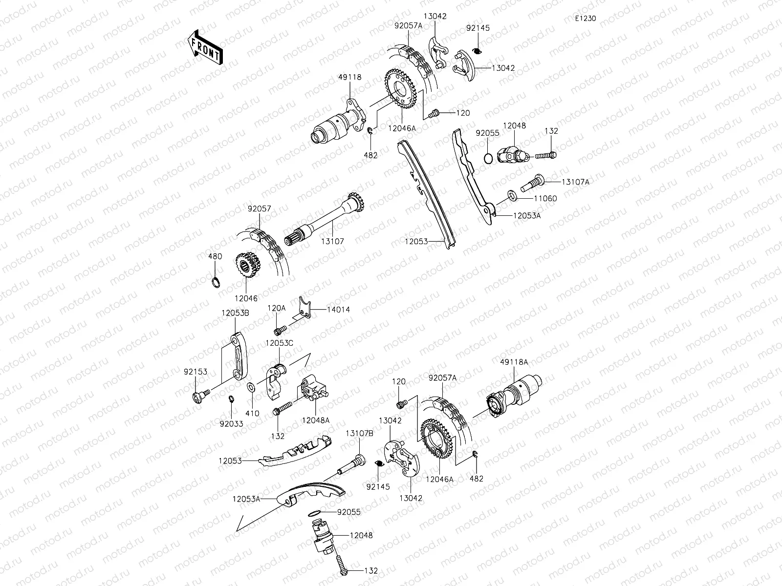 Camshaft(s)/Tensioner