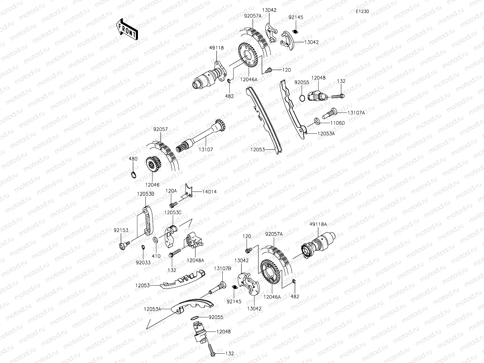 Camshaft(s)/Tensioner