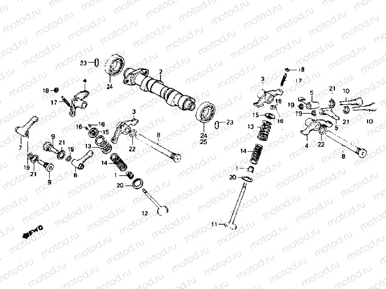 Camshaft/Valve