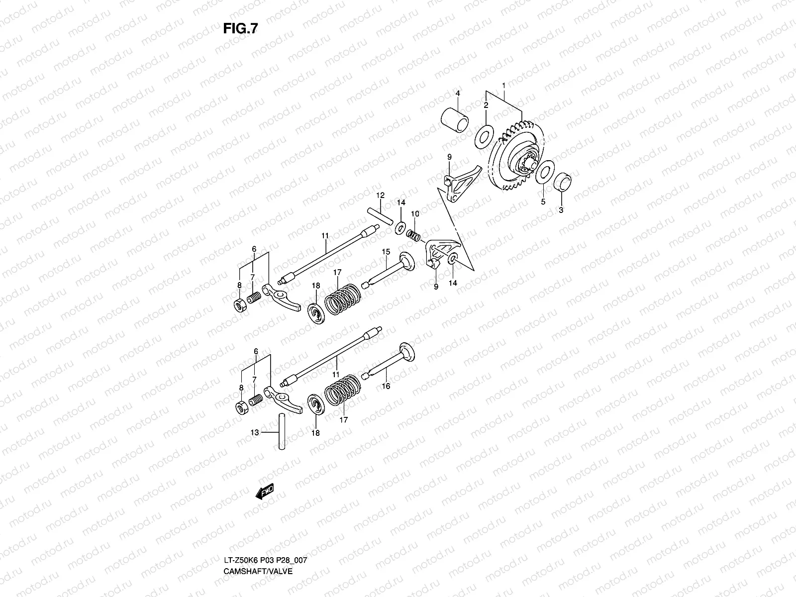 CAMSHAFT/VALVE