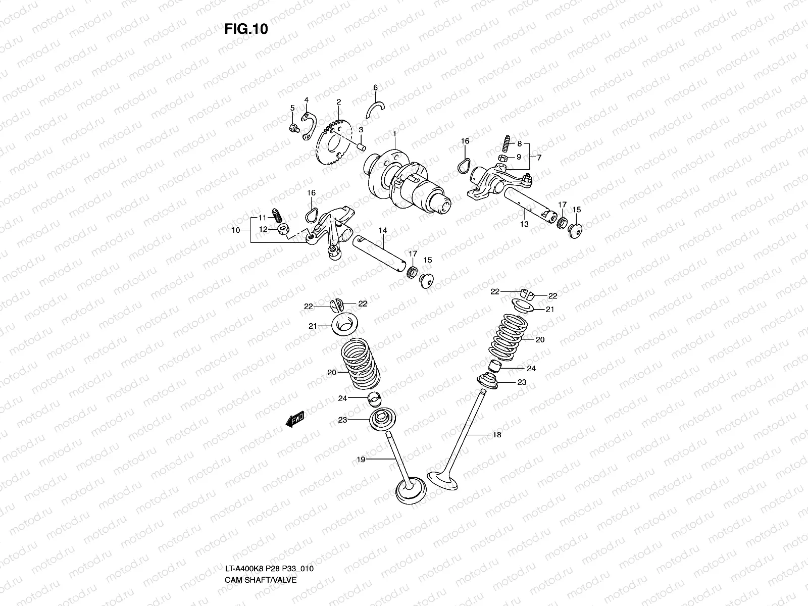 CAMSHAFT/VALVE