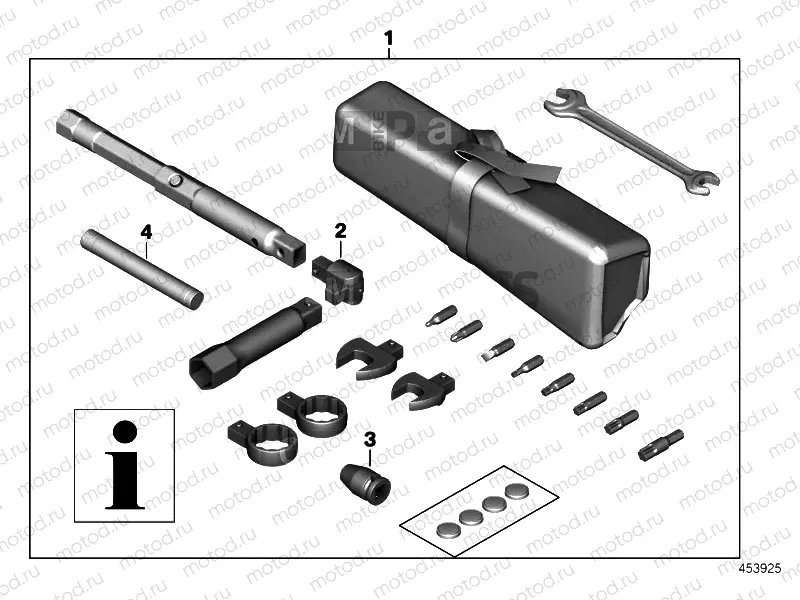 CAR TOOL, SERVICE KIT