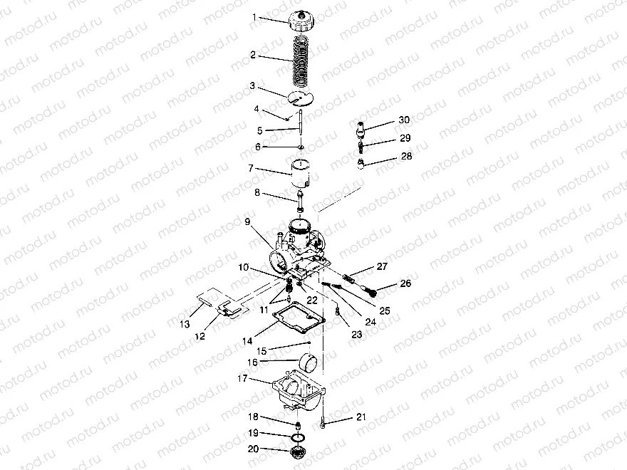 CARBURETOR 2x4 300 W947530 (4926742674C011) | CARBURETOR 2x4 300 W947530 (4926742674C011)