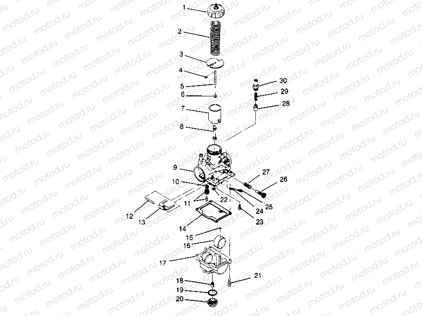 CARBURETOR 4x4 300 W948130 (4926762676D004) | CARBURETOR 4x4 300 W948130 (4926762676D004)