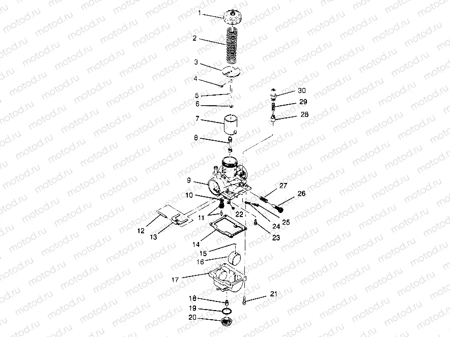 CARBURETOR 4x4 300 W958130 (4930183018D005) | CARBURETOR 4x4 300 W958130 (4930183018D005)