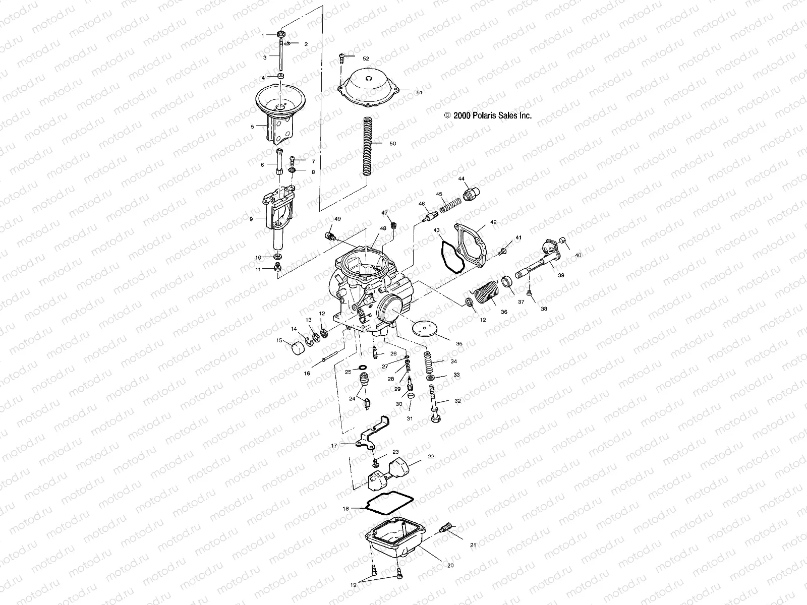 CARBURETOR - A00AA32AA (4949914991D001) | CARBURETOR - A00AA32AA (4949914991D001)