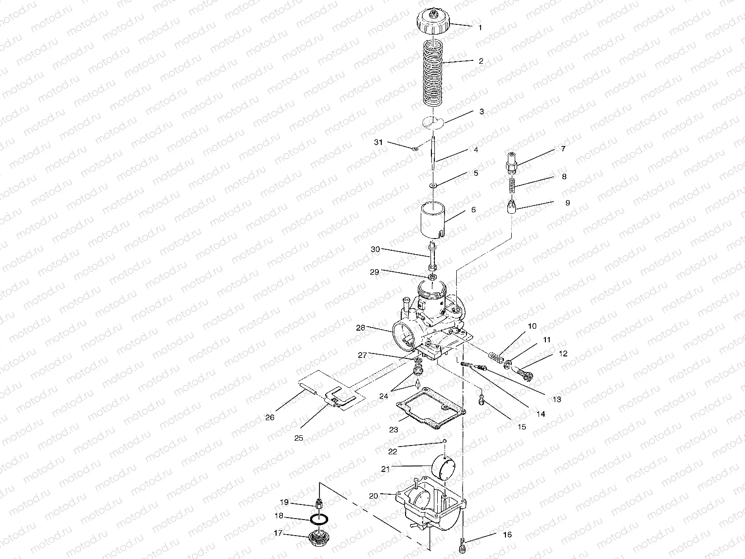 CARBURETOR - A01BA38CA (4968366836C014) | CARBURETOR - A01BA38CA (4968366836C014)