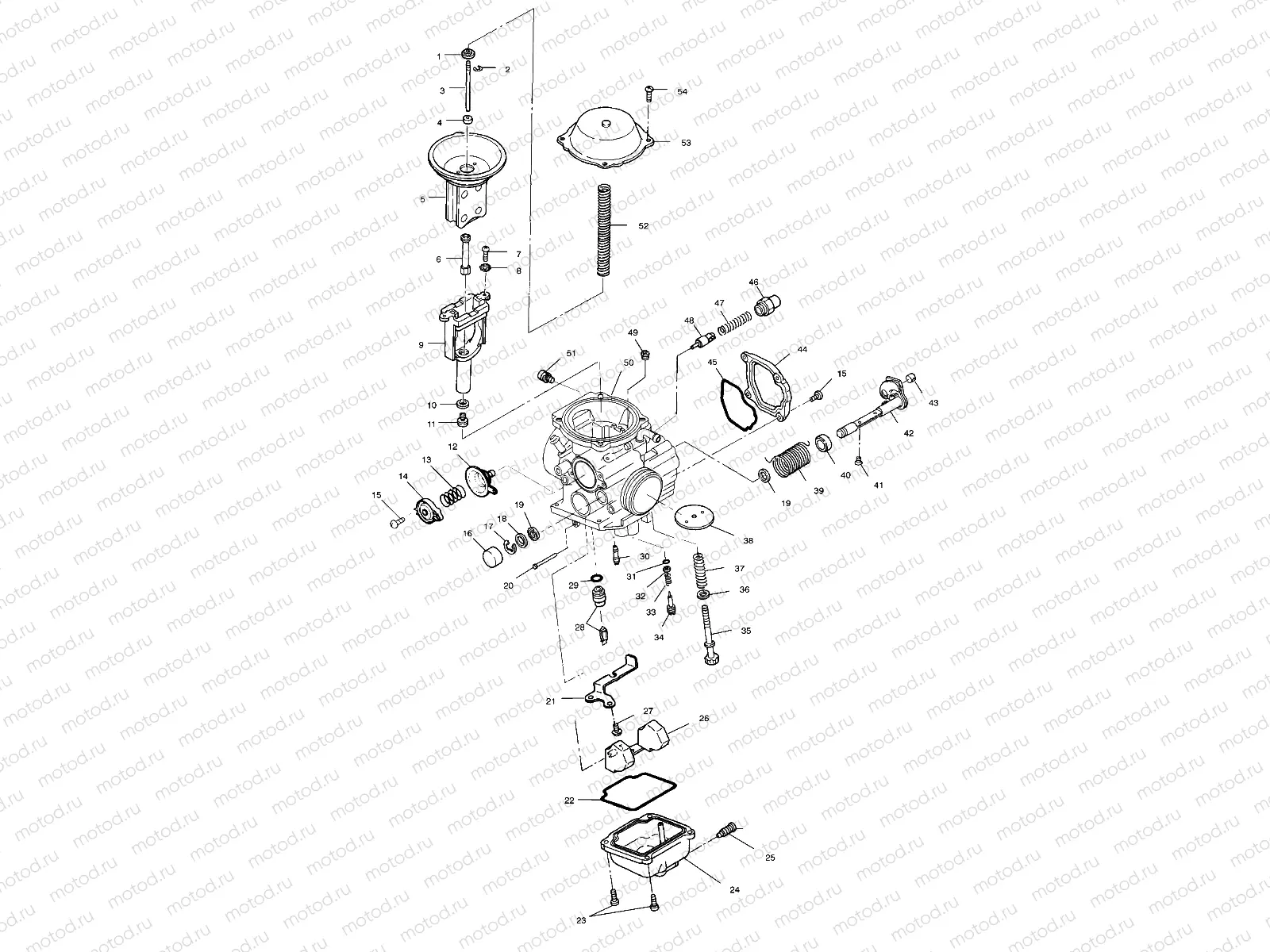 CARBURETOR - A01CK32AA (4964086408C009) | CARBURETOR - A01CK32AA (4964086408C009)