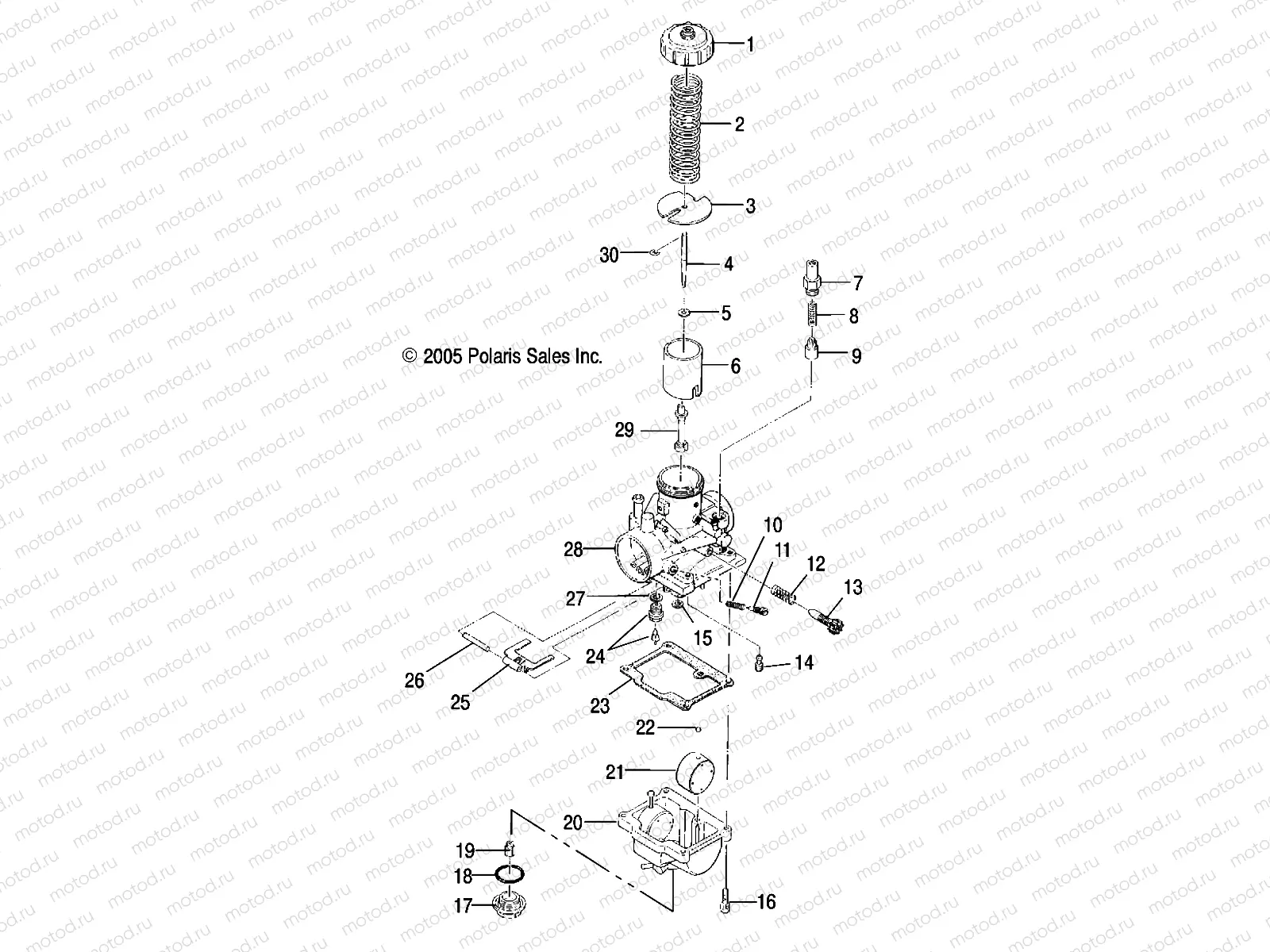 CARBURETOR - A03BA25CA/CB (4999201499920149C11) | CARBURETOR - A03BA25CA/CB (4999201499920149C11)