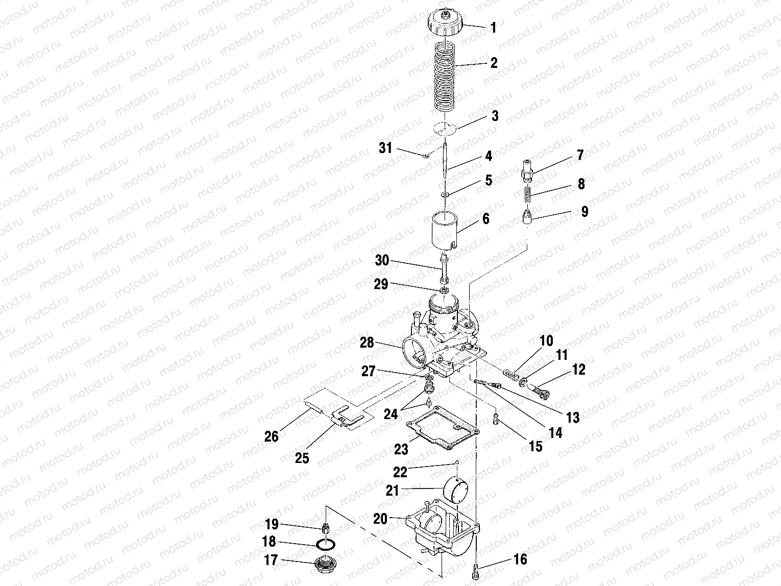 CARBURETOR - A03BA38CA (4982568256C14) | CARBURETOR - A03BA38CA (4982568256C14)