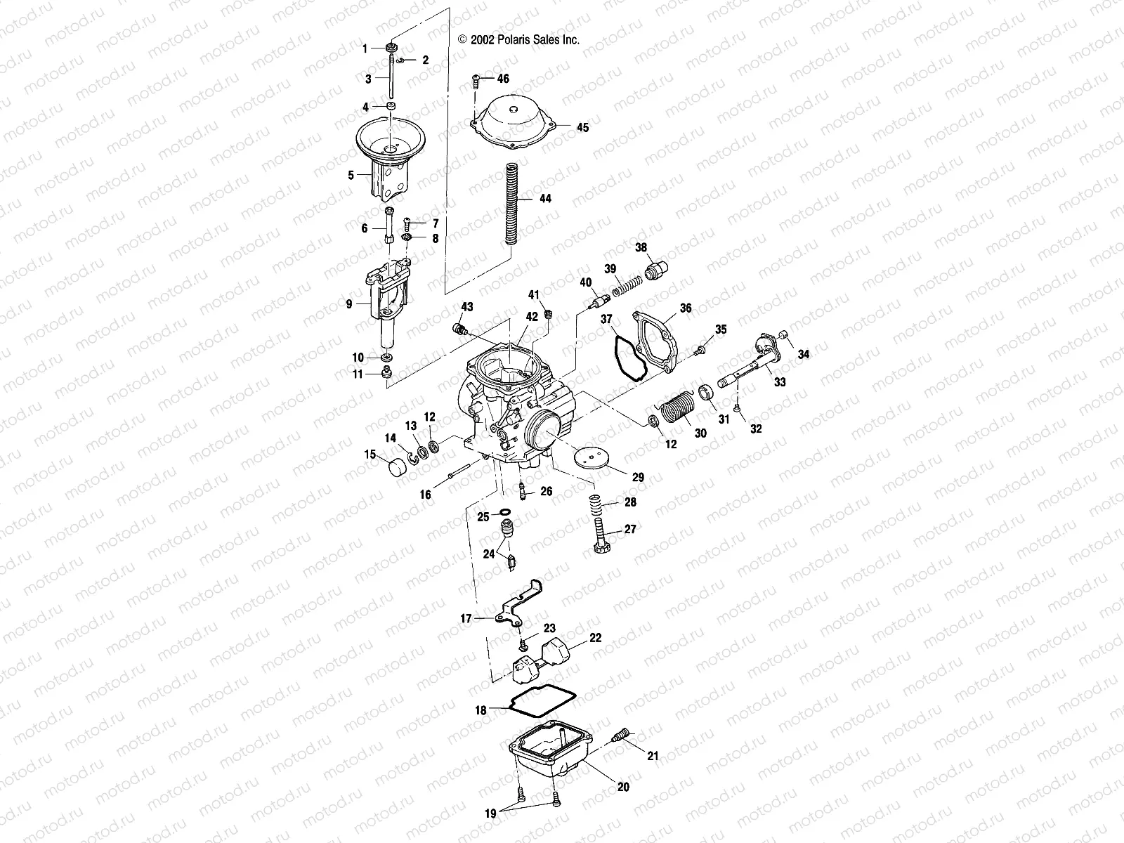 CARBURETOR - A03CA32AA (4978627862C09) | CARBURETOR - A03CA32AA (4978627862C09)