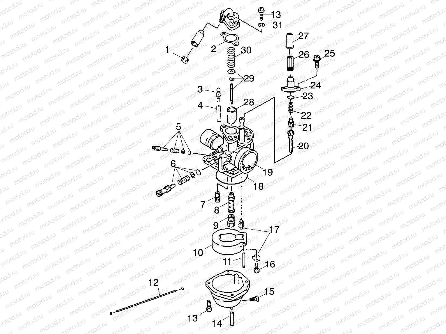 CARBURETOR - A03EA09CA (4983138313A08) | CARBURETOR - A03EA09CA (4983138313A08)