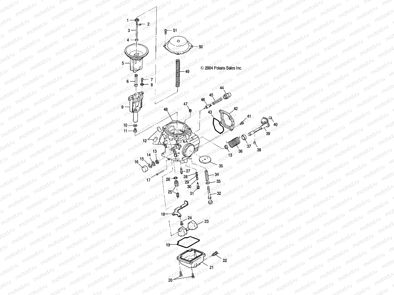 CARBURETOR - A05MH68AP (4999609960D11) | CARBURETOR - A05MH68AP (4999609960D11)