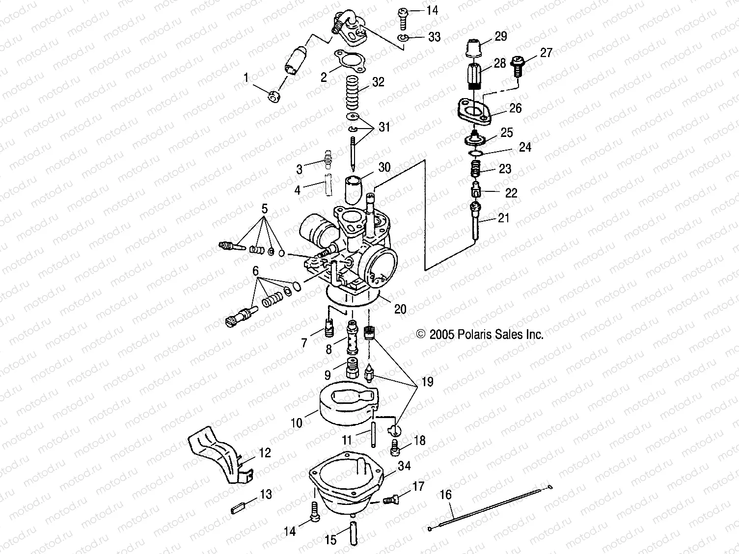 CARBURETOR - A06KA05CA/CB/CD (4999202359920235A08) | CARBURETOR - A06KA05CA/CB/CD (4999202359920235A08)