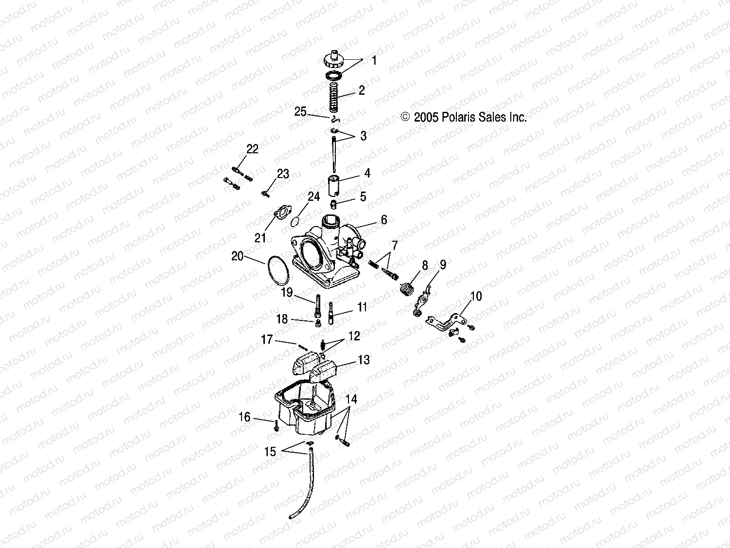 CARBURETOR - A06PB20VA/VB (4999202869920286A14) | CARBURETOR - A06PB20VA/VB (4999202869920286A14)