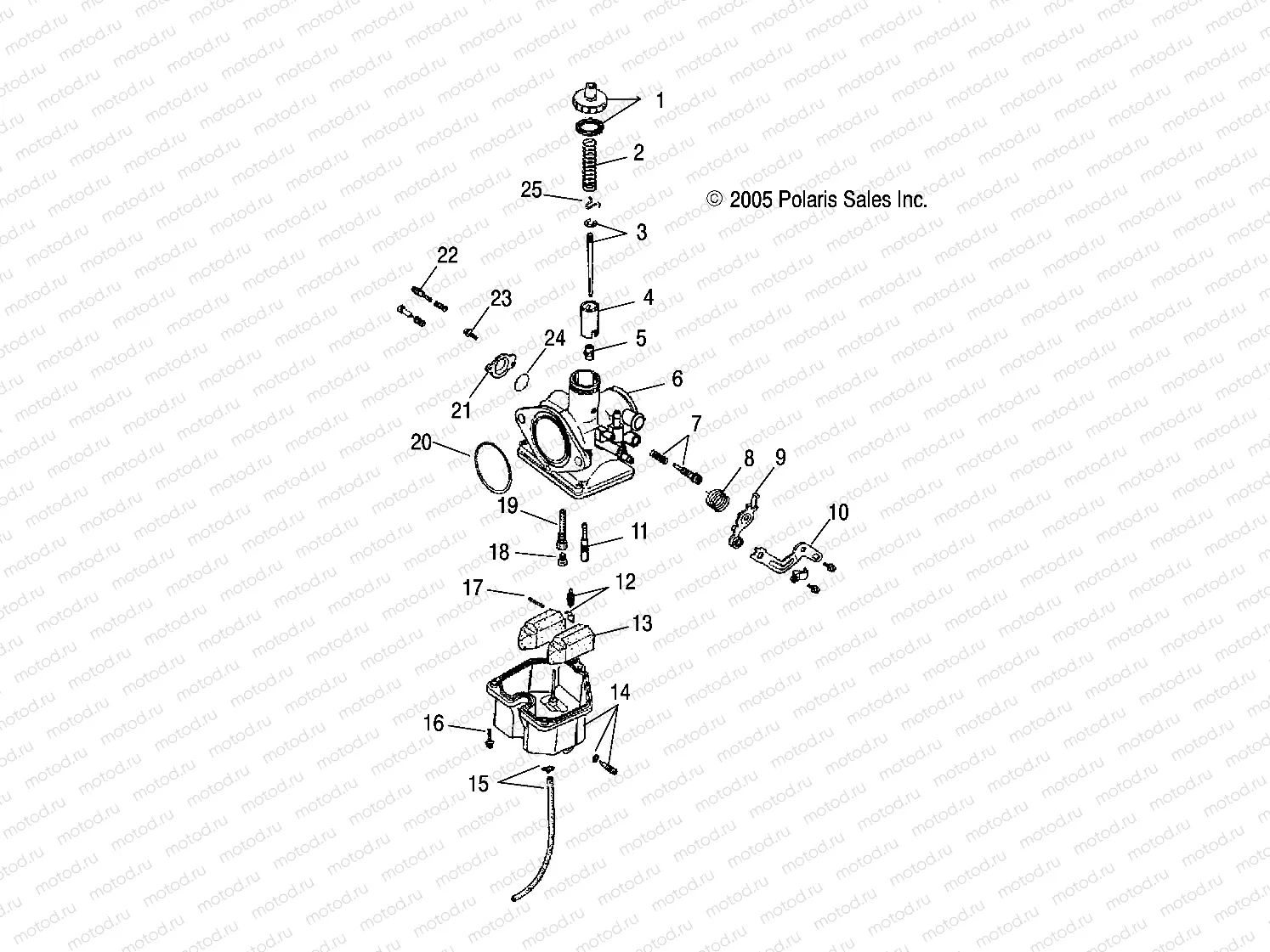 CARBURETOR - A06SB20AA/AB (4999202799920279A14) | CARBURETOR - A06SB20AA/AB (4999202799920279A14)