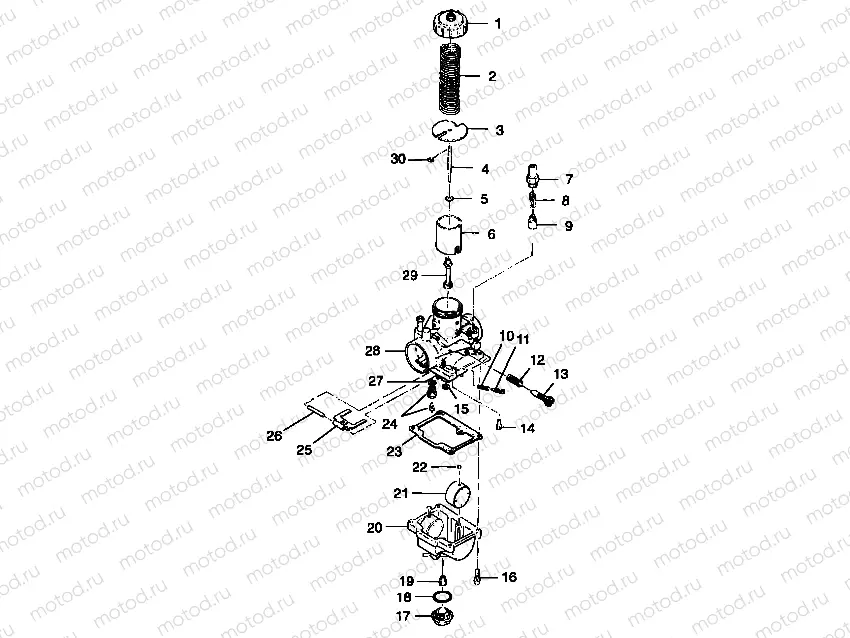 CARBURETOR - A99AA25CA (4949594959c013) | CARBURETOR - A99AA25CA (4949594959c013)