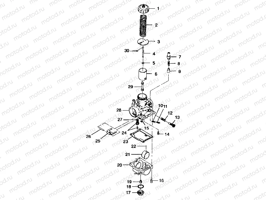 CARBURETOR - A99BA25CA (4949574957c014) | CARBURETOR - A99BA25CA (4949574957c014)