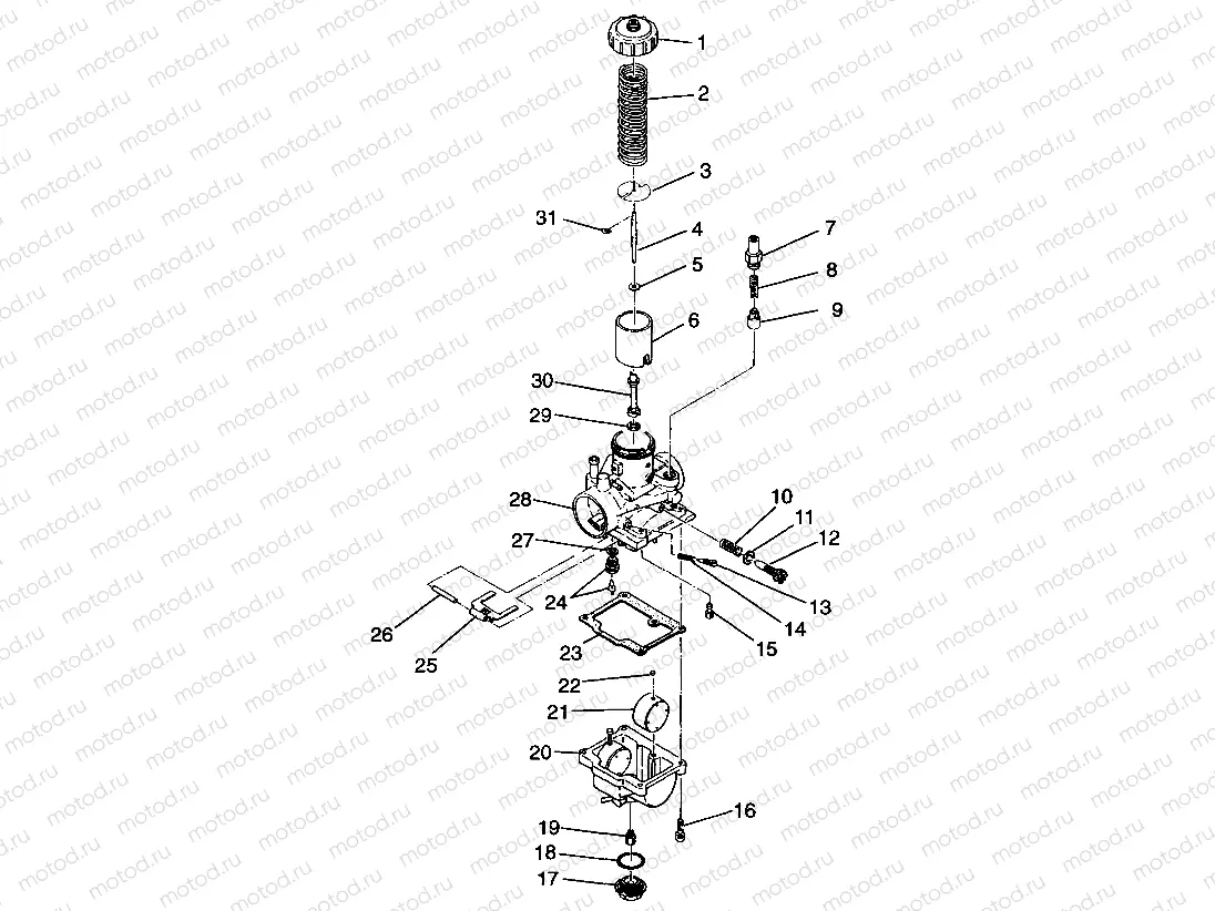 CARBURETOR - A99BA38CA (4949534953d001) | CARBURETOR - A99BA38CA (4949534953d001)