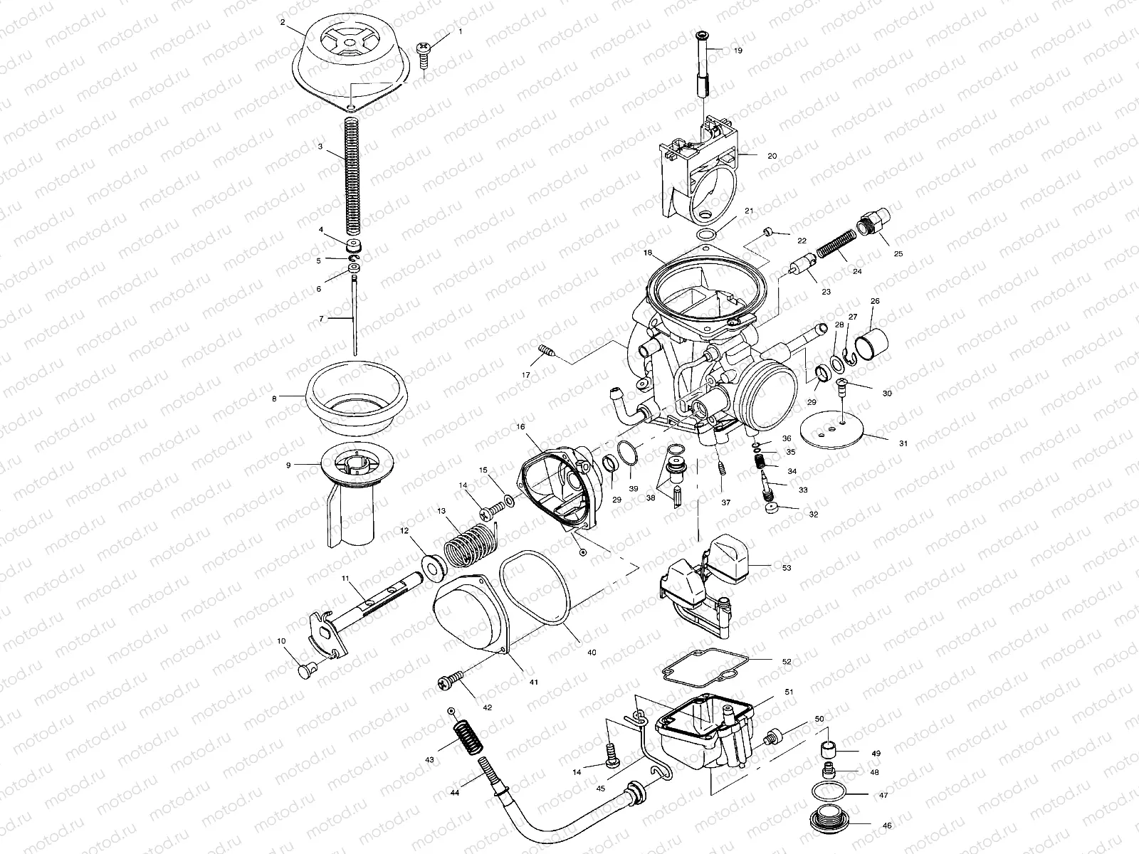 CARBURETOR - A99BG50AA (4949714971d007) | CARBURETOR - A99BG50AA (4949714971d007)