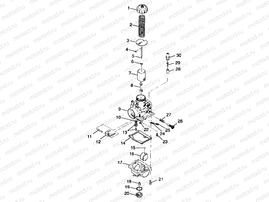 CARBURETOR - A99CC28CA (4949484948d006) | CARBURETOR - A99CC28CA (4949484948d006)