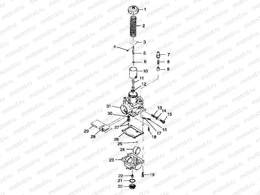 CARBURETOR - A99CG38CA (4949634963D005) | CARBURETOR - A99CG38CA (4949634963D005)