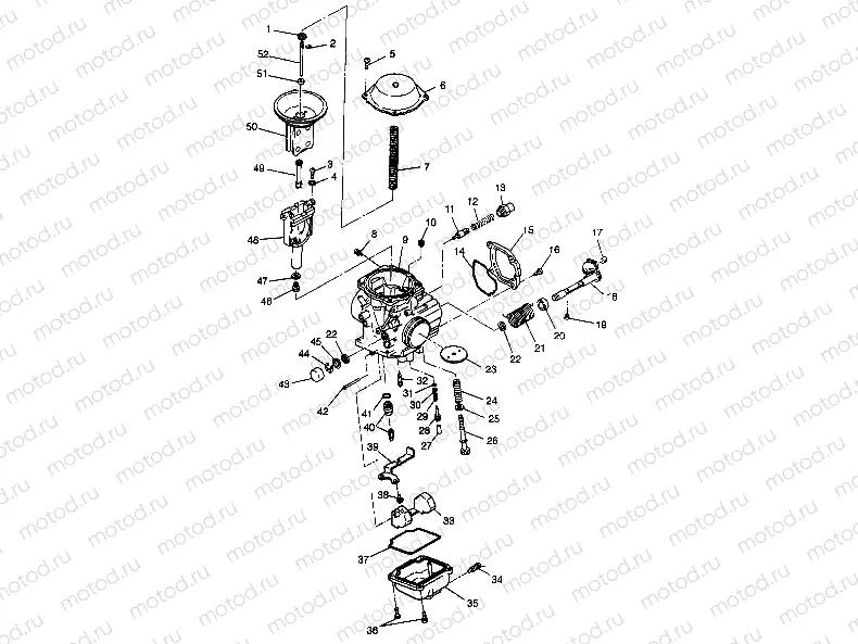 CARBURETOR - A99CH33CB (4945964596d010) | CARBURETOR - A99CH33CB (4945964596d010)
