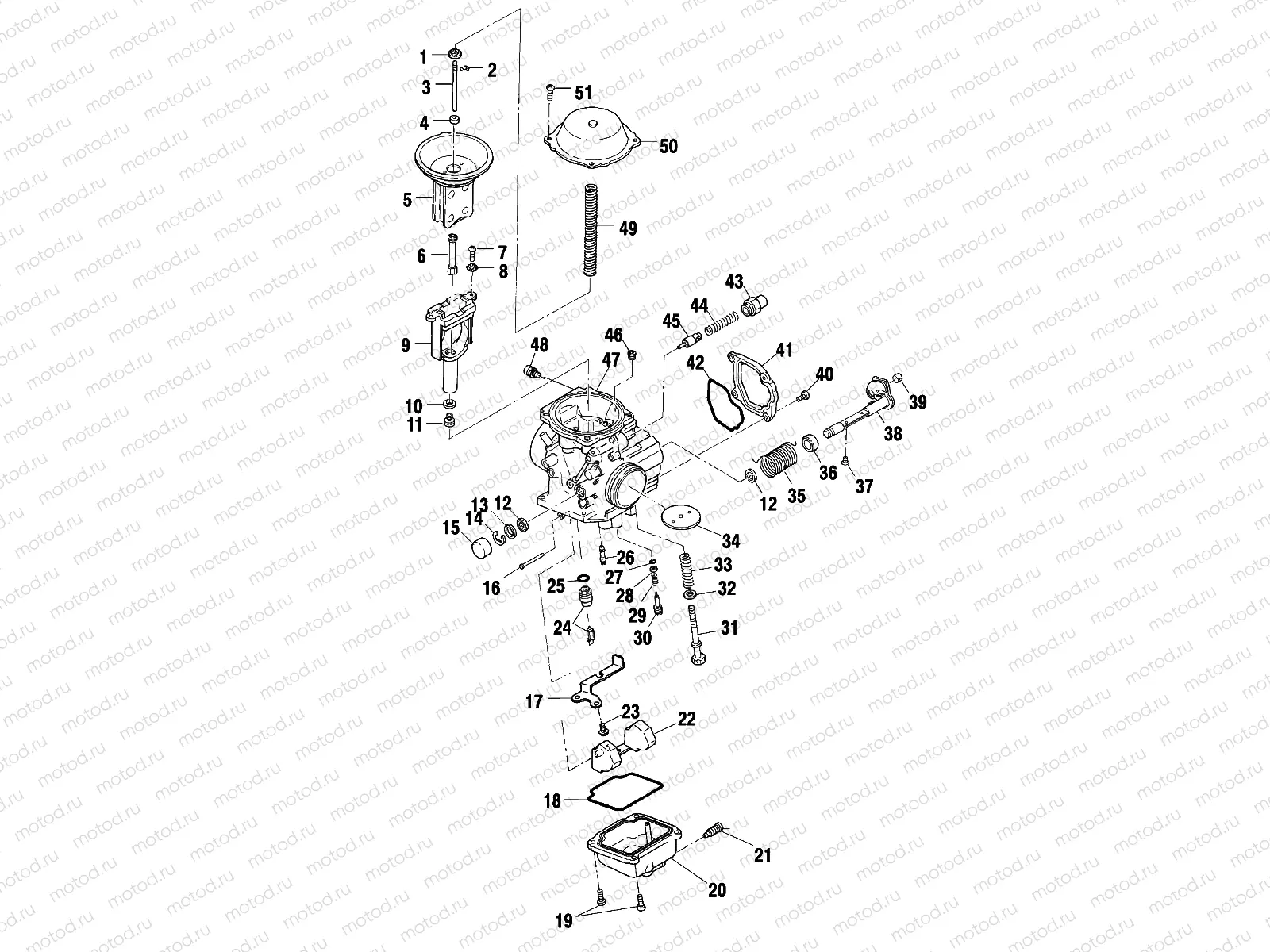 CARBURETOR - A99RF50AA (4946494649D013) | CARBURETOR - A99RF50AA (4946494649D013)