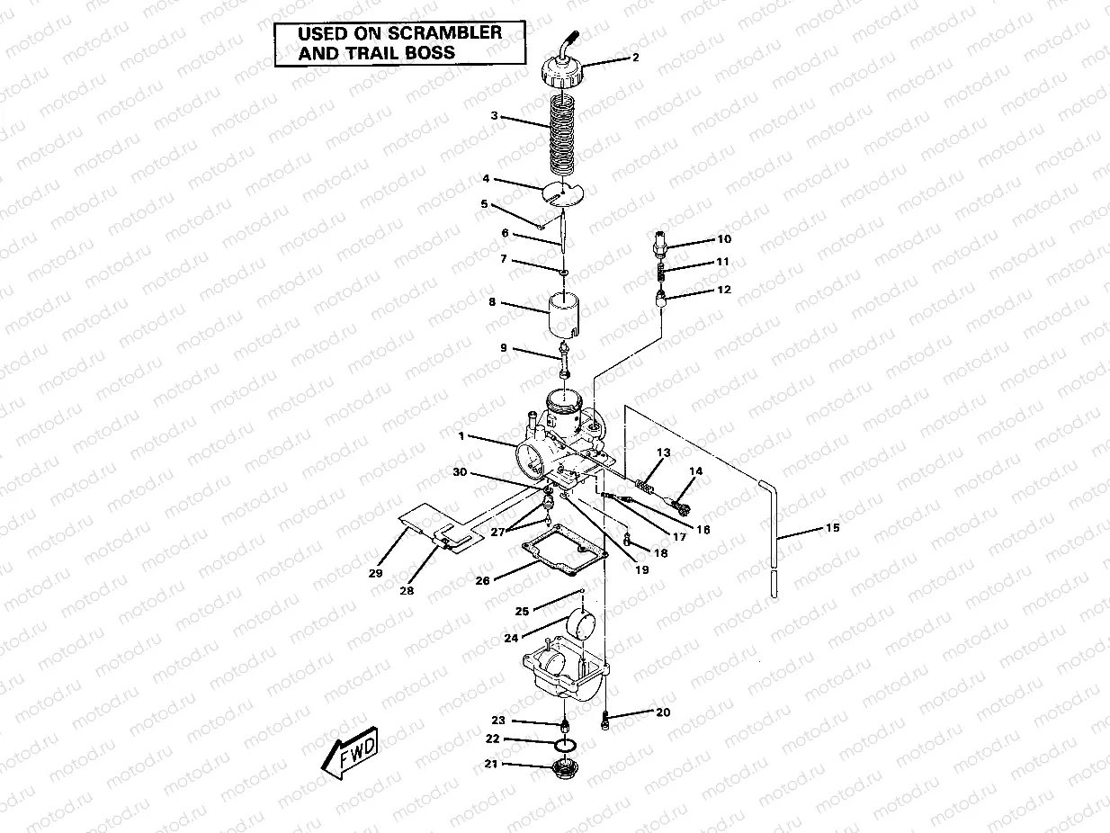 Carburetor Assembly (4911701170048A) | Carburetor Assembly (4911701170048A)