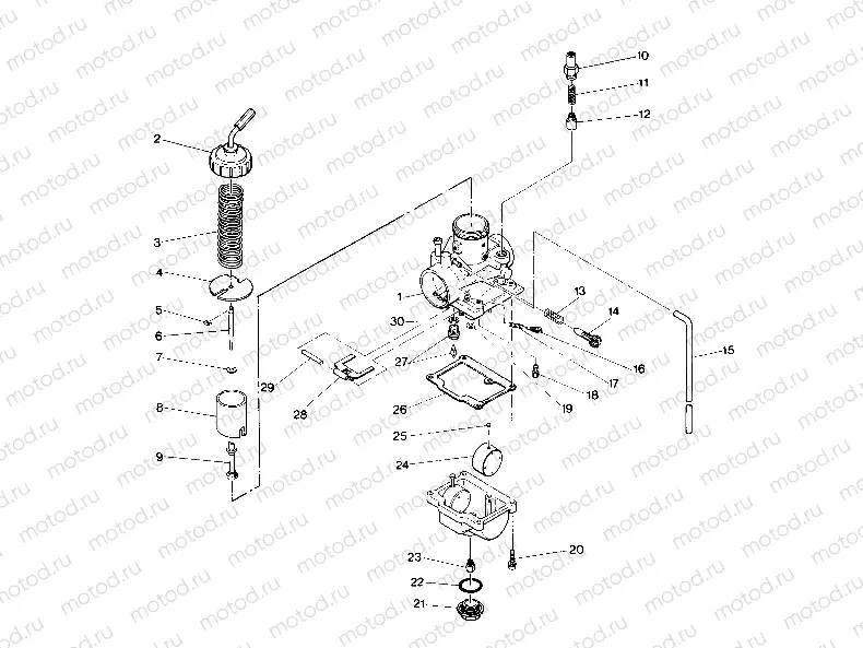 Carburetor Assembly (4913491349034A) | Carburetor Assembly (4913491349034A)