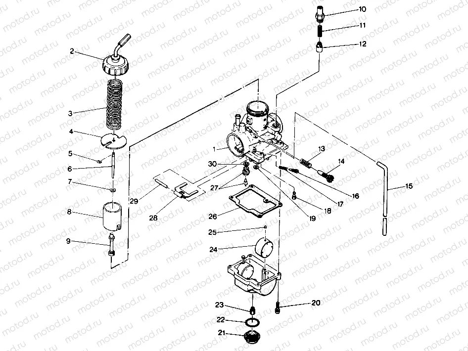 Carburetor Assembly (49147514750041) | Carburetor Assembly (49147514750041)