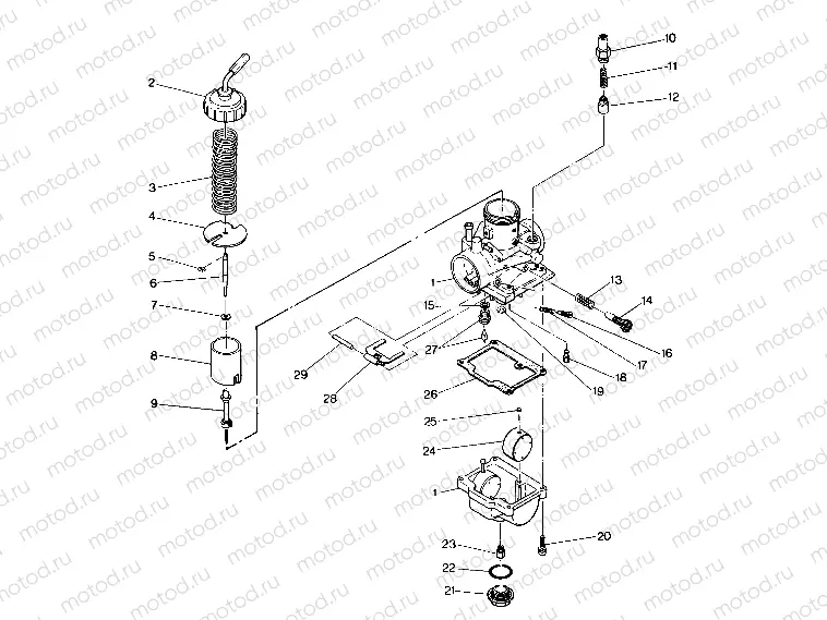 Carburetor Assembly (4914761476041A) | Carburetor Assembly (4914761476041A)