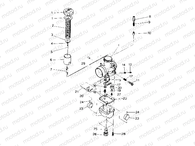 Carburetor Assembly (4914781478034A) | Carburetor Assembly (4914781478034A)