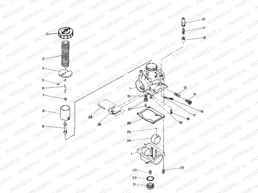 Carburetor Assembly (4916331633034A) | Carburetor Assembly (4916331633034A)