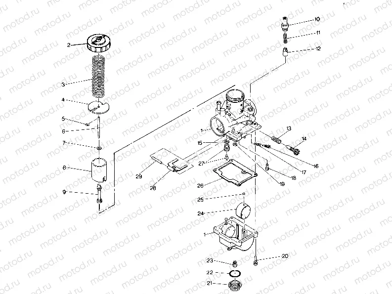 Carburetor Assembly (4916341634035A) | Carburetor Assembly (4916341634035A)