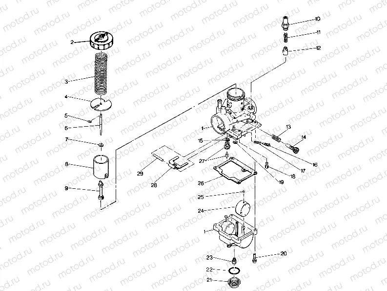 Carburetor Assembly (4916361636039A) | Carburetor Assembly (4916361636039A)