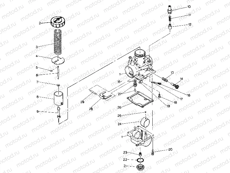 Carburetor Assembly (4917711771036A) | Carburetor Assembly (4917711771036A)