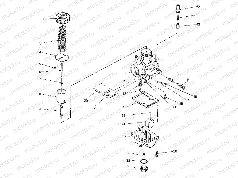 Carburetor Assembly (4918411841035A) | Carburetor Assembly (4918411841035A)
