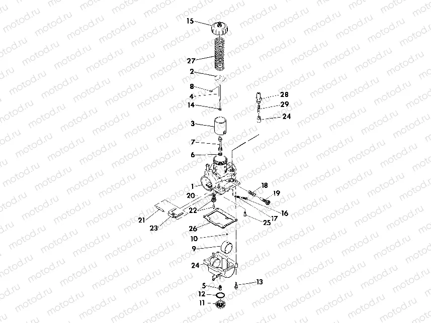 Carburetor Assembly (4918531853039A) | Carburetor Assembly (4918531853039A)